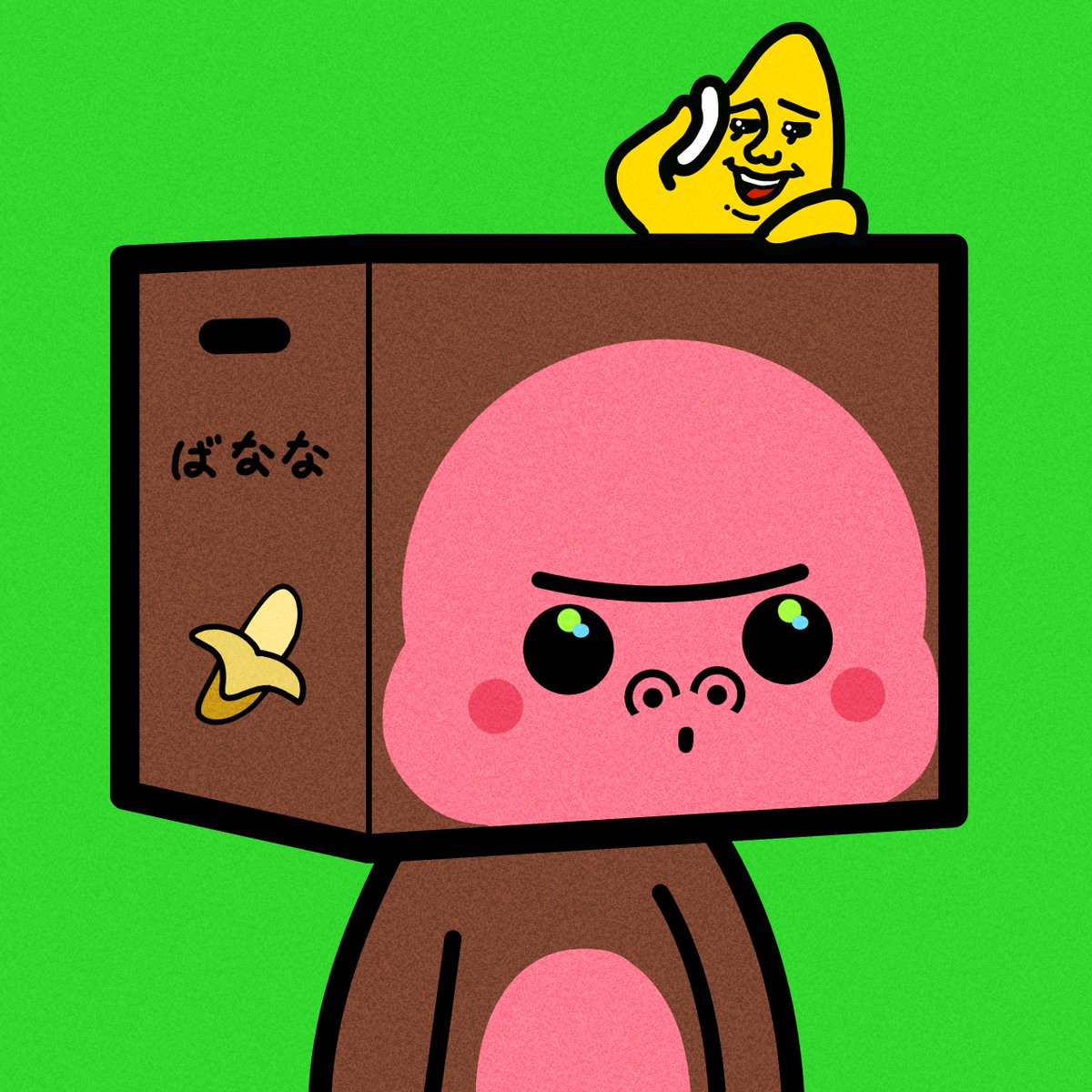 カービィ 「17箱目「cardboards」#100日チャレンジ 」|GODTAIL｜個展/ 神戸三宮 8月末までのイラスト