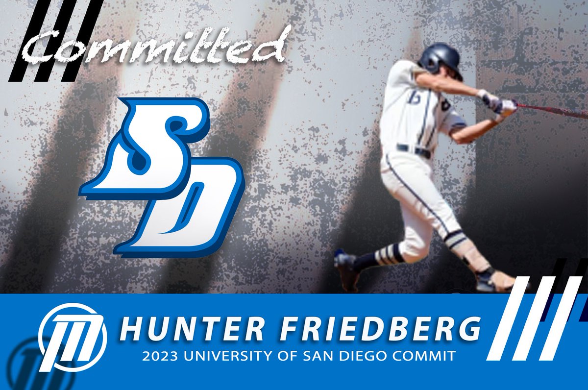 Alpha Baseball SoCal (@alphabaseballsc) on Twitter photo Congratulations to 2023 Hunter Friedberg on his commitment to the University of San Diego! #GoToreros <a href="/HunterFriedberg/">Hunter Friedberg</a> <a href="/USDbaseball/">San Diego Baseball</a>
#AlphaBoys | #BeAlpha Congratulations to 2023 Hunter Friedberg on his commitment to the University of San Diego! #GoToreros <a href="/HunterFriedberg/">Hunter Friedberg</a> <a href="/USDbaseball/">San Diego Baseball</a>
#AlphaBoys | #BeAlpha