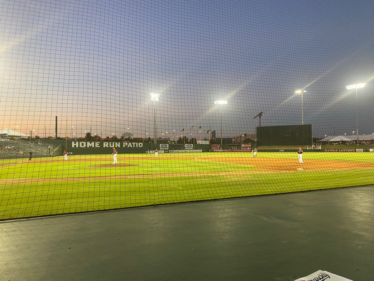 drklinzing's tweet photo. Perfect end to the first days of school. Hanging at the ballpark and watching the @kscitymonarchs on a warm summer evening. #baseball #summer https://t.co/ZjAAcdadWc