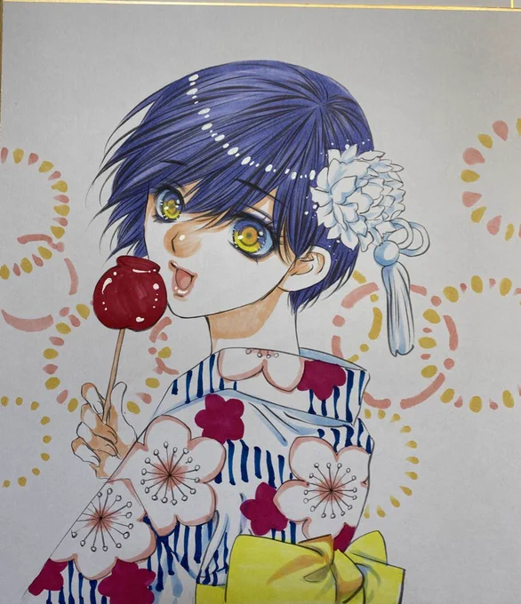 夏コミ色紙お嫁に行きました。ありがとうございます 