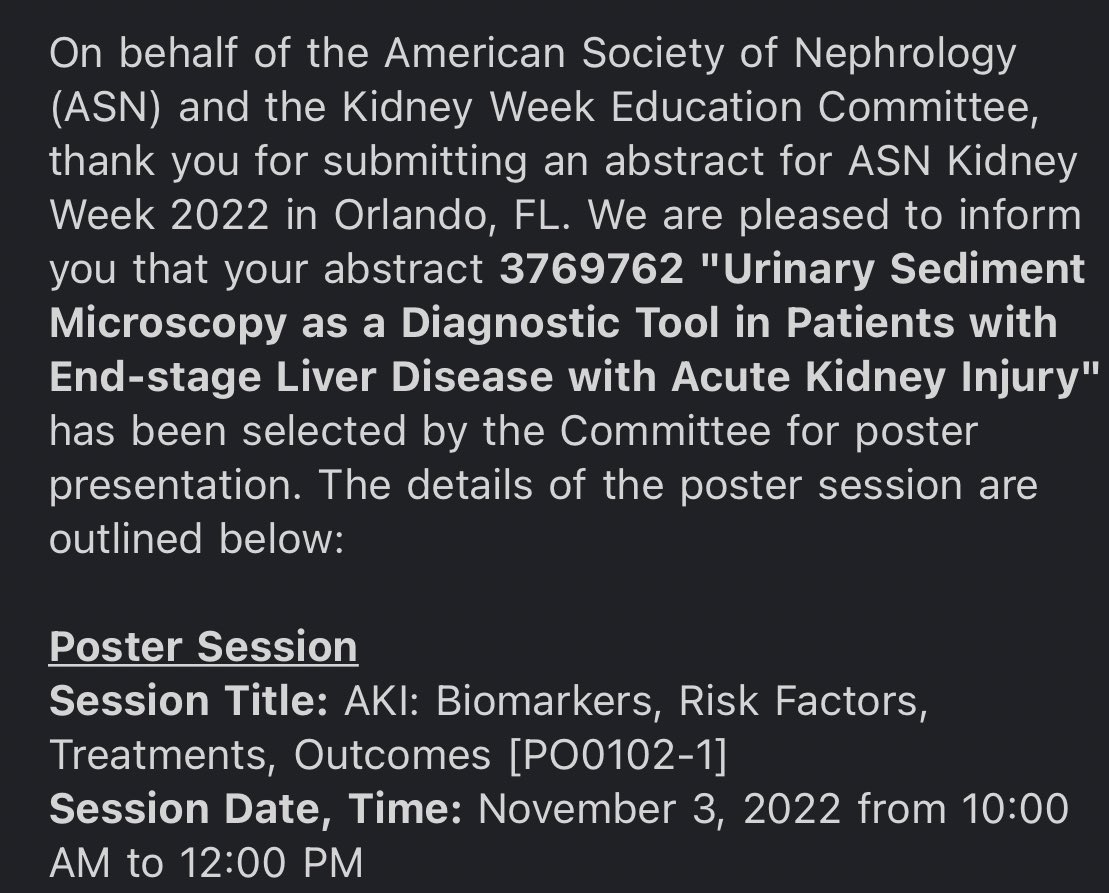 vipvargh's tweet photo. See you at #Kidneywk with some very interesting findings in the urine sediment of patients with cirrhosis!

 @MoSultan2391 @dustychalms @VelezNephHepato https://t.co/lKq1e1LnNf