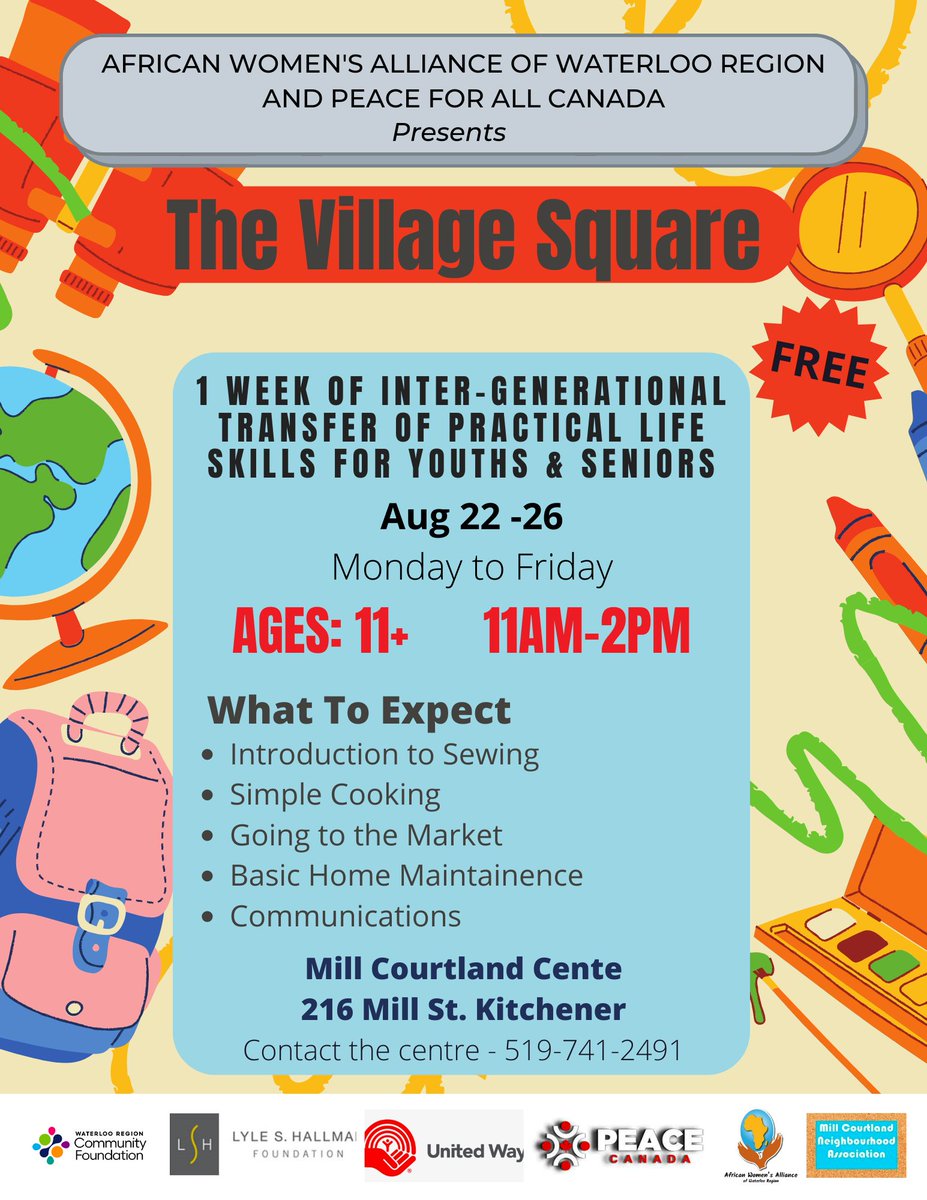 Stay tuned for our upcoming Summer youth camp taking place in the week of August 22 - 26.