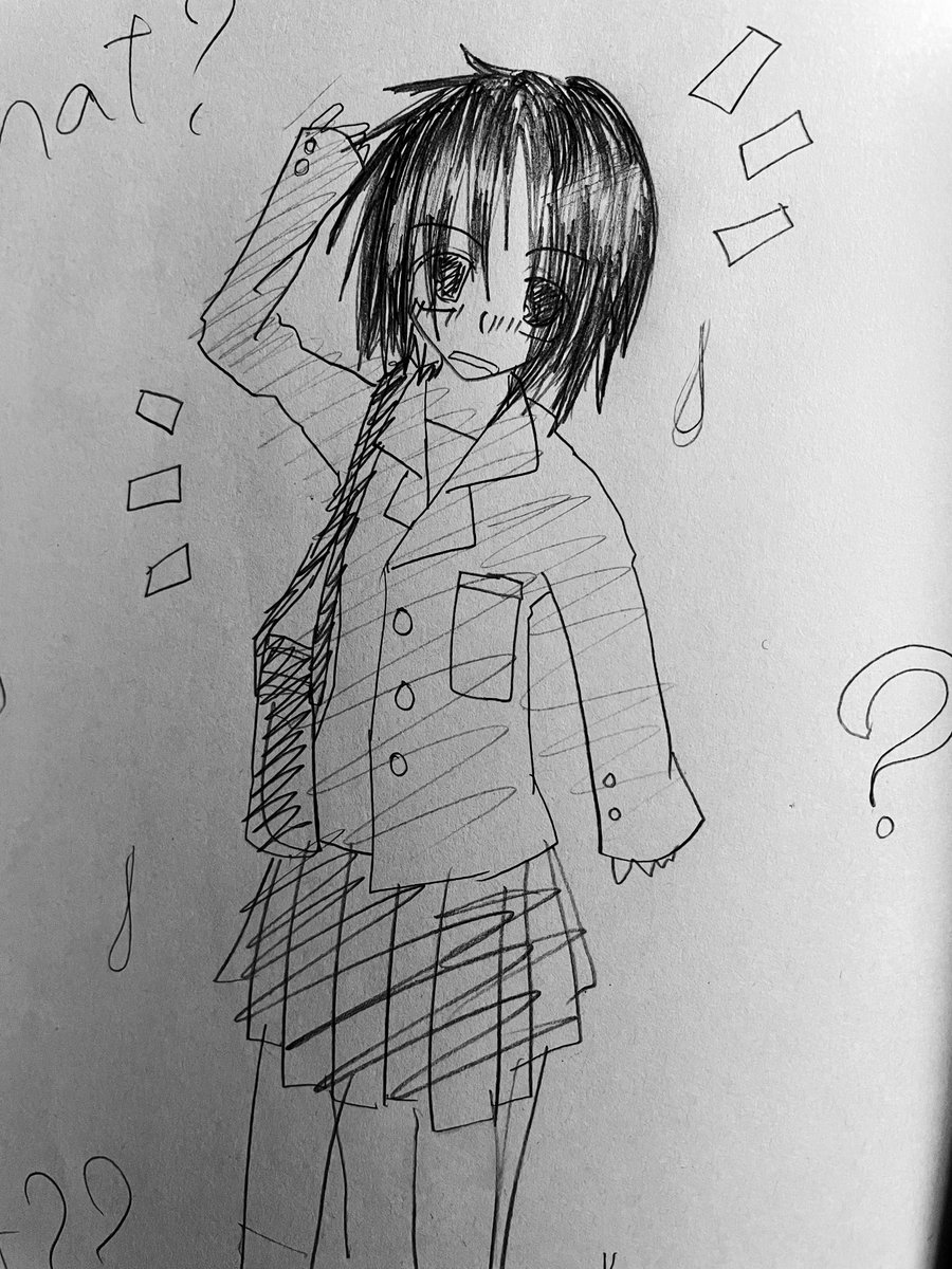 小学生?中学生?の頃のワイの絵…笑 