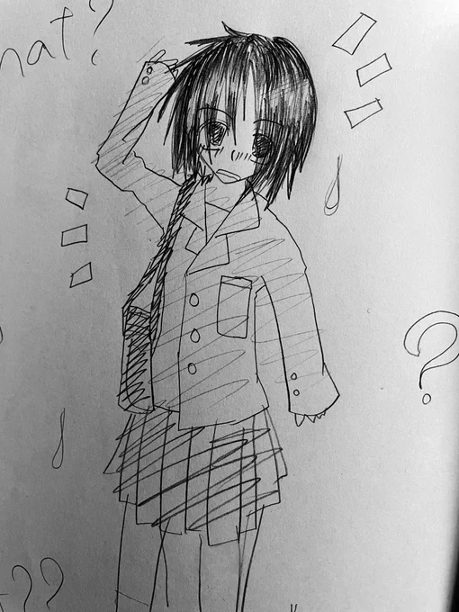 小学生?中学生?の頃のワイの絵…笑 