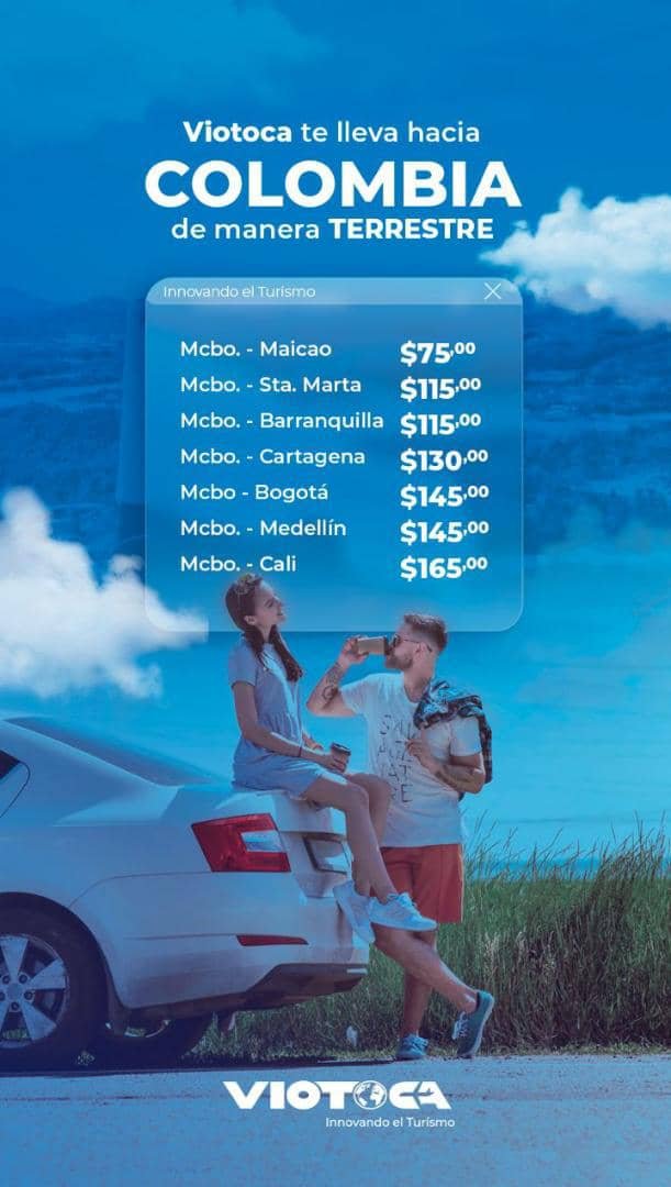 #demaracaiboacolombia  #maicao  #bogota  #cartagena  #SantaMarta  #barranquilla  #medellin  #cali  #viajesacolombia  #viotoca  #mejoresprecios