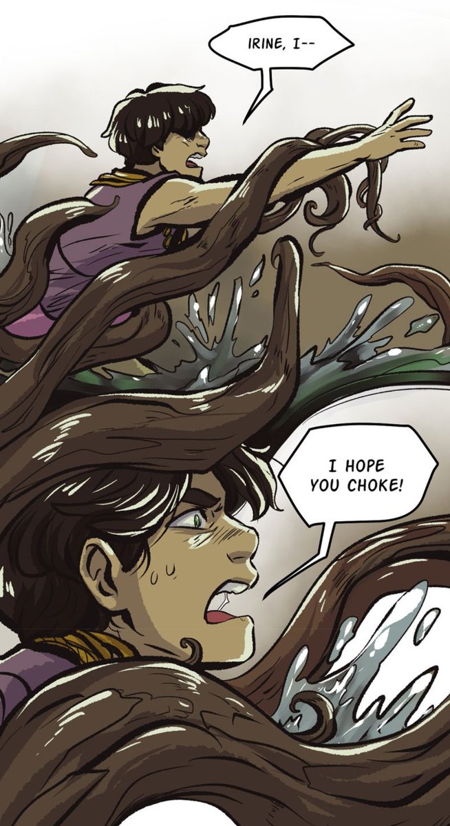 varethane's tweet photo. The Offering is a vertical scroll horror-fantasy short story about human sacrifice, determination, and revenge. 

Read it online here: https://t.co/itOcW4XMAG
It's not in print (yet), but my previous comics are available through my ko-fi: https://t.co/hMEh2UT0y1
#SPDBFREVIEW https://t.co/K4DomTY9Cj