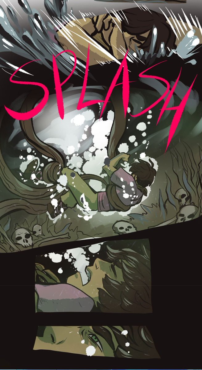 varethane's tweet photo. The Offering is a vertical scroll horror-fantasy short story about human sacrifice, determination, and revenge. 

Read it online here: https://t.co/itOcW4XMAG
It's not in print (yet), but my previous comics are available through my ko-fi: https://t.co/hMEh2UT0y1
#SPDBFREVIEW https://t.co/K4DomTY9Cj