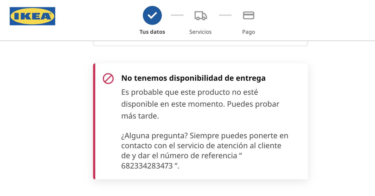 Keld0r's tweet photo. pffff pésimo servicio @ikea_cl https://t.co/HHO1eMLn8k