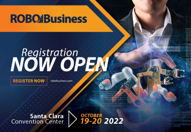 Robo_Business's tweet photo. Don't forget to reserve your spot at this fall's RoboBusiness event in Santa Clara, CA! Early bird pricing ends next week! https://t.co/E7WoMaFtSc
#RoboticsEvent #California #SiliconValley https://t.co/GIaHIBSS7q