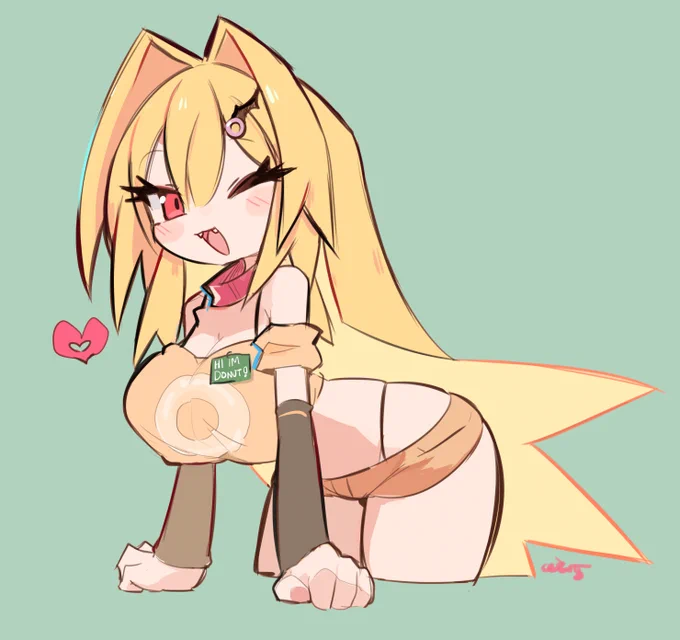*leans over the counter 