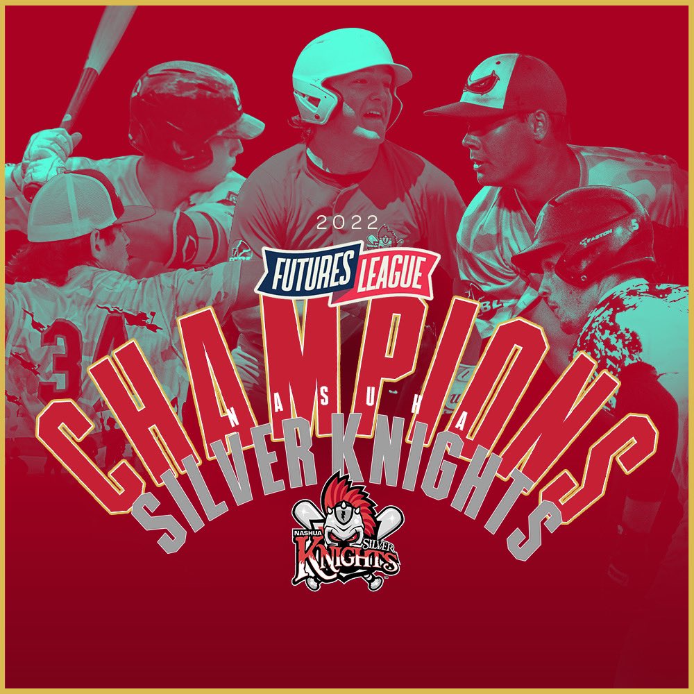 THE KNIGHTS REIGN SUPREME AGAIN! 

For the sixth time in 12 #FuturesLeague seasons, the Nashua #SilverKnights⚔️ are champions!

#FuturesChampionship🏆