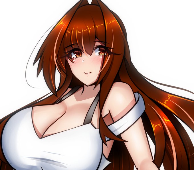 ましろちゃんをささっと描きました!
清楚系ヒロイン!! 