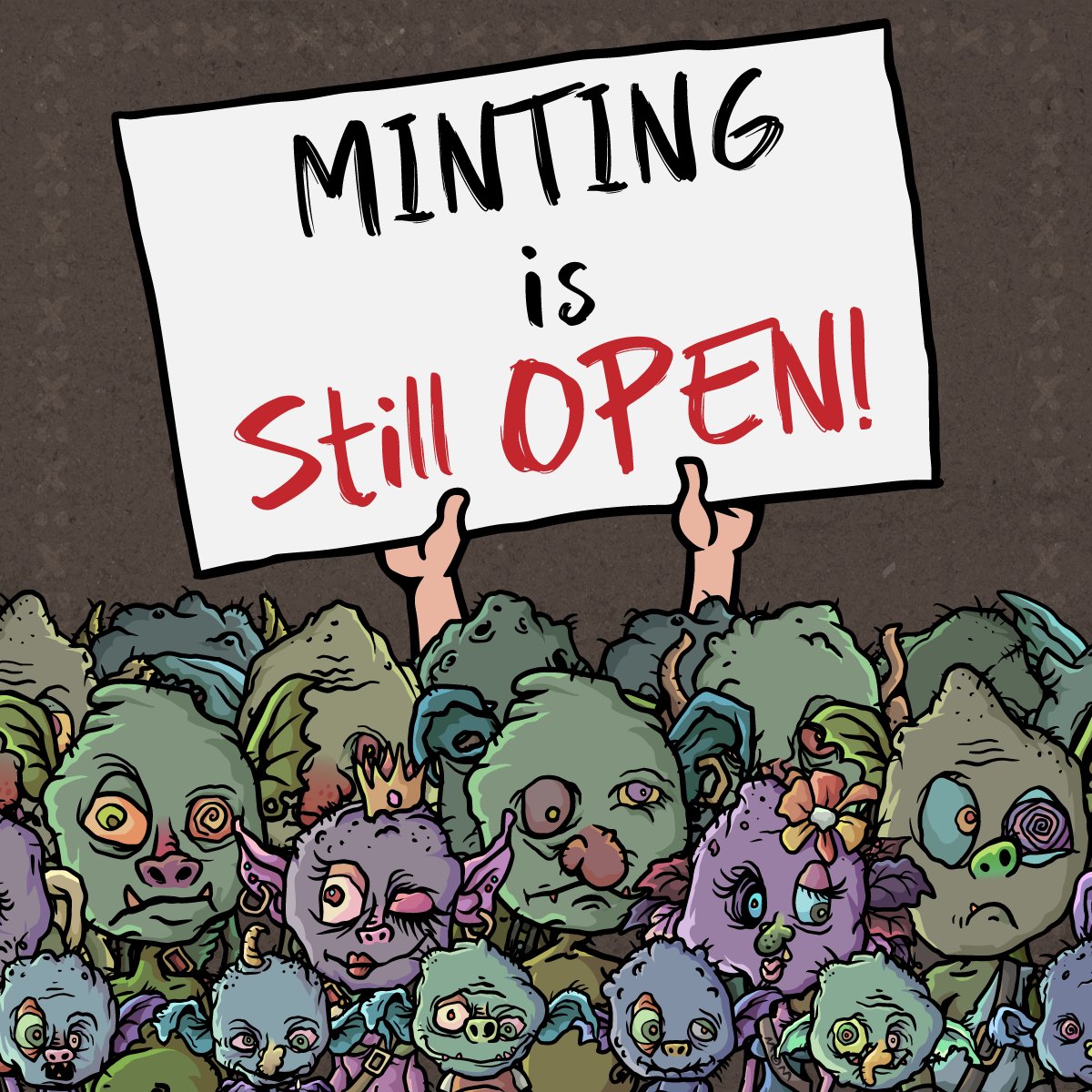 GoblinClan_NFT's tweet photo. 🚨SPECIAL UPDATE!!!🚨

We encountered some technical problems earlier during mint &amp; we apologize.

To make up for it, we are resetting mint eligibility. Everyone can mint 1 NFT/wallet even if you've minted already. 

https://t.co/WOazdnOy7g https://t.co/m1uGjR4x1E