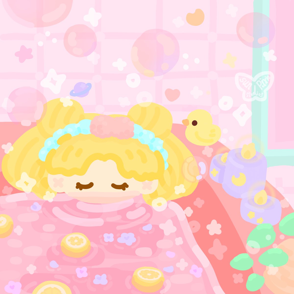 sunpixie_studio's tweet photo. Sailor Moon Self Care Bubble Bath #HappyFriday https://t.co/qLuS3T0rSV