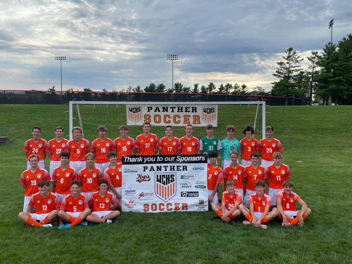 2022 Panther Soccer Varsity! A big thank you to all of our sponsors!