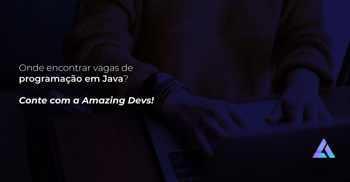 getamazingdevs's tweet photo. Tá difícil de encontrar vagas de programação em Java né? Mas com a Amazing Devs conseguir um emprego pode ser mais fácil do que você imagina! Vem cá que a gente te ajuda a encontrar a vaga perfeita para você!
#desenvolvedor #DEV #AmazingDevs https://t.co/cBqPDIIMQx