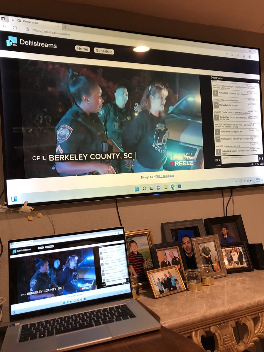 StevenLoveWorld's tweet photo. Finally you’re back and we’ve been worried about you for a while since LIVE PD got cancel, but thankfully we have you with the website streaming On Patrol LIVE on my computer which was connected to the big TV cause I don’t have Reelz channel on my regular tv cable. @Deltistreams https://t.co/FrPTPmEw56
