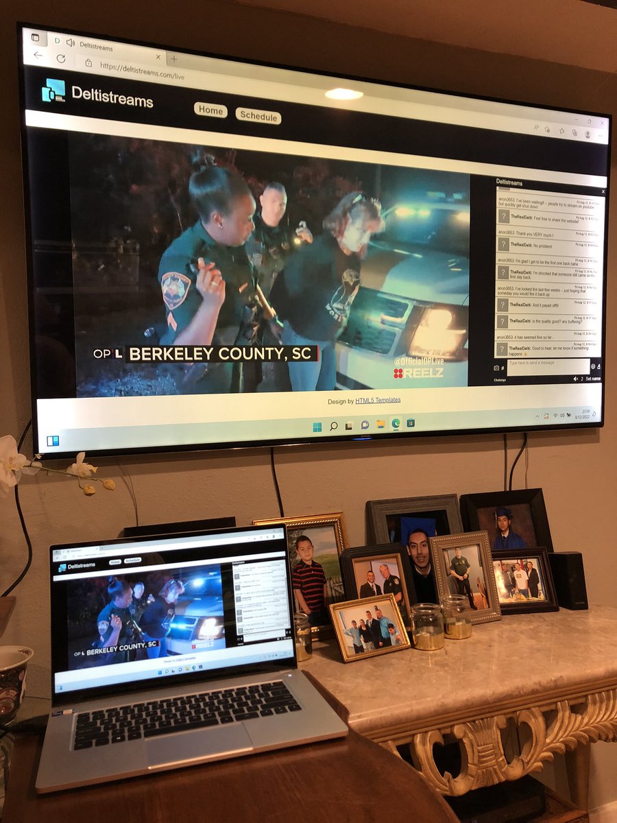 StevenLoveWorld's tweet photo. Finally you’re back and we’ve been worried about you for a while since LIVE PD got cancel, but thankfully we have you with the website streaming On Patrol LIVE on my computer which was connected to the big TV cause I don’t have Reelz channel on my regular tv cable. @Deltistreams https://t.co/FrPTPmEw56