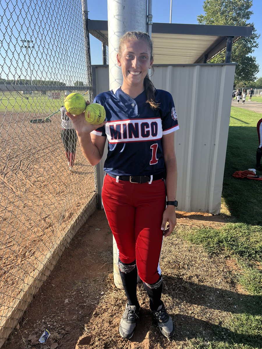 Had an amazing day at the Weatherford I-40 tournament, going 6-7 at the plate with 2 home runs.