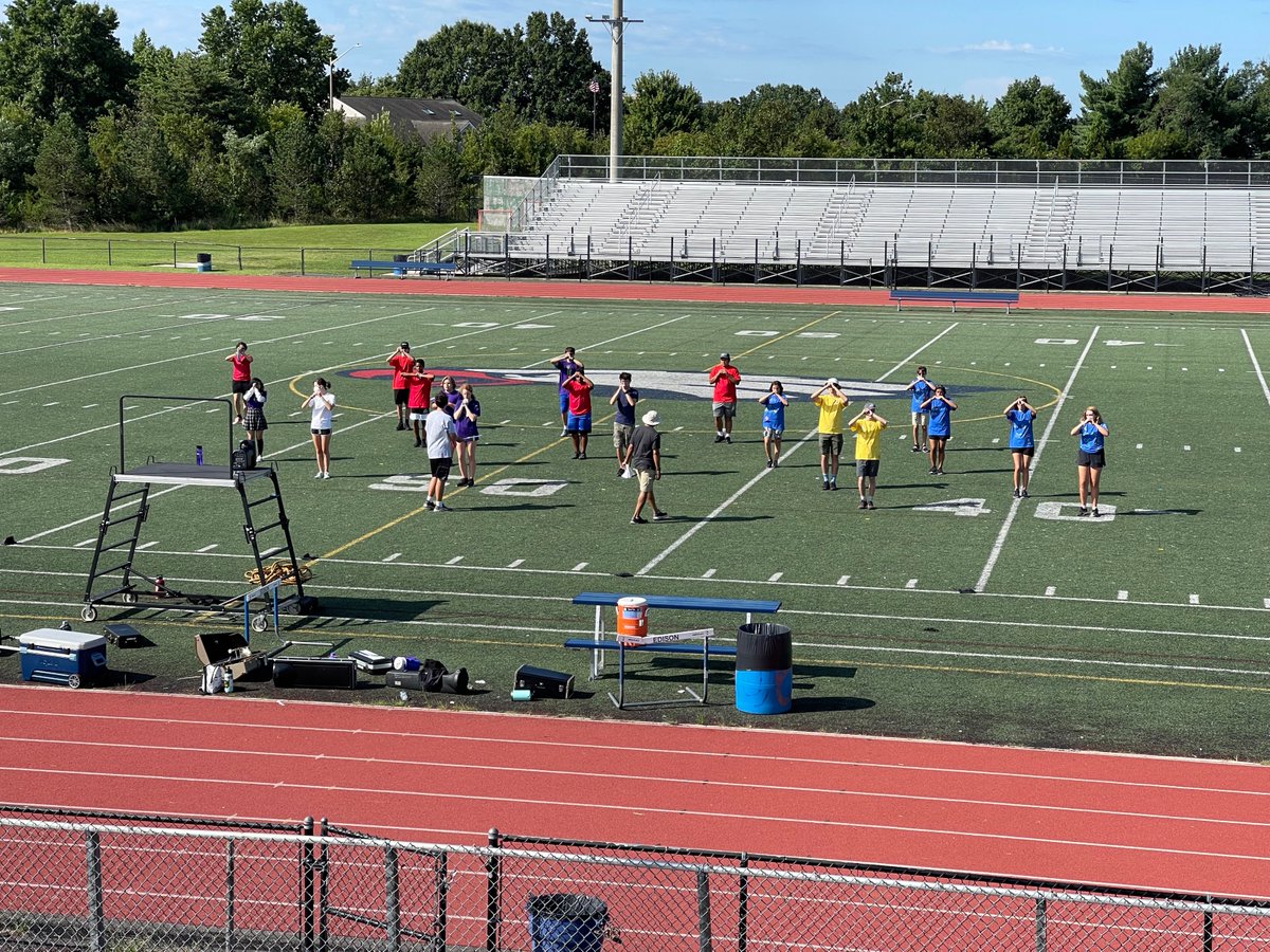 End of Week 2 Band Camp! The winds are working hard!