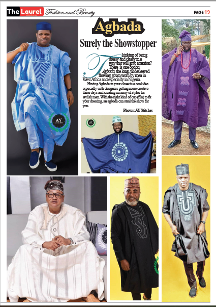 AYstitches's tweet photo. In case you missed it...

We got featured in The Laurel Magazine.

How do you like to wear your agbada? 😀

We have it available in various styles for all kinds of occasions.

#MensFashion #MensStyle #MenWithStyle https://t.co/k91raQ8AAQ