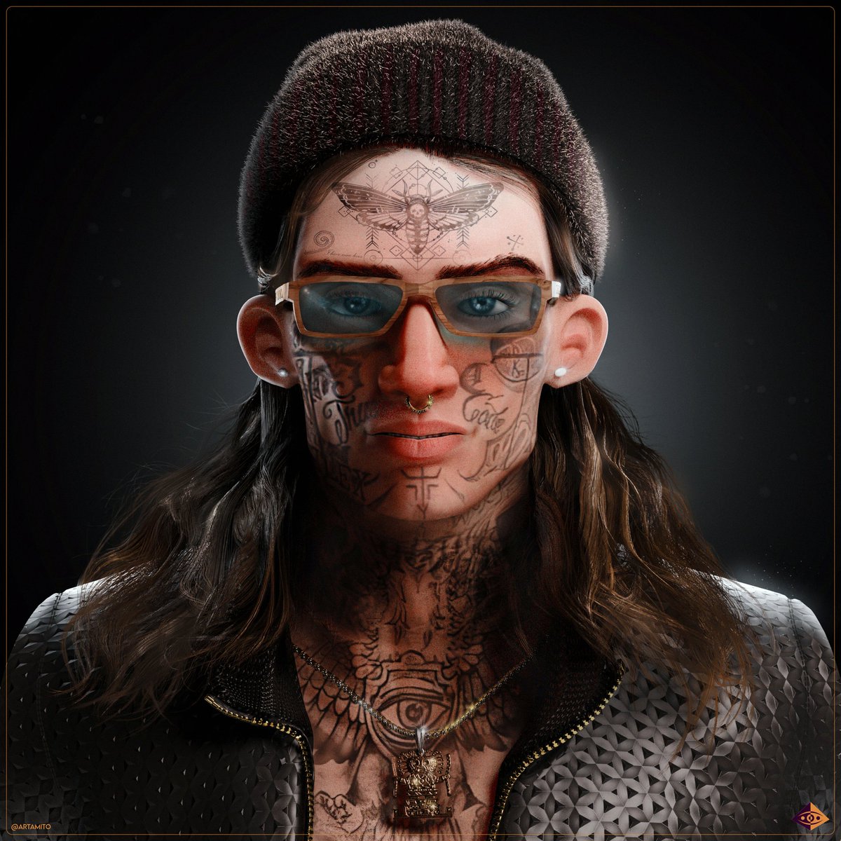 Adam 👽 3D Character design (Personal project).
.
. 
.
🔴 This artwork is not for sale as  NFT. Please be aware of scams :)
.
.
. 
#3dcharater #characterdesign #3dart #zbrush #NFTs #3drender #3D #3Danimation #3Dartist