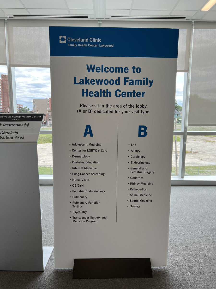 Loving our updated signage!  Welcome to the Center for #LGBTQ+ Care and the #Transgender Surgery &amp; Medicine Program at the Lakewood Family Health Center!   🏳️‍⚧️ 🏳️‍🌈