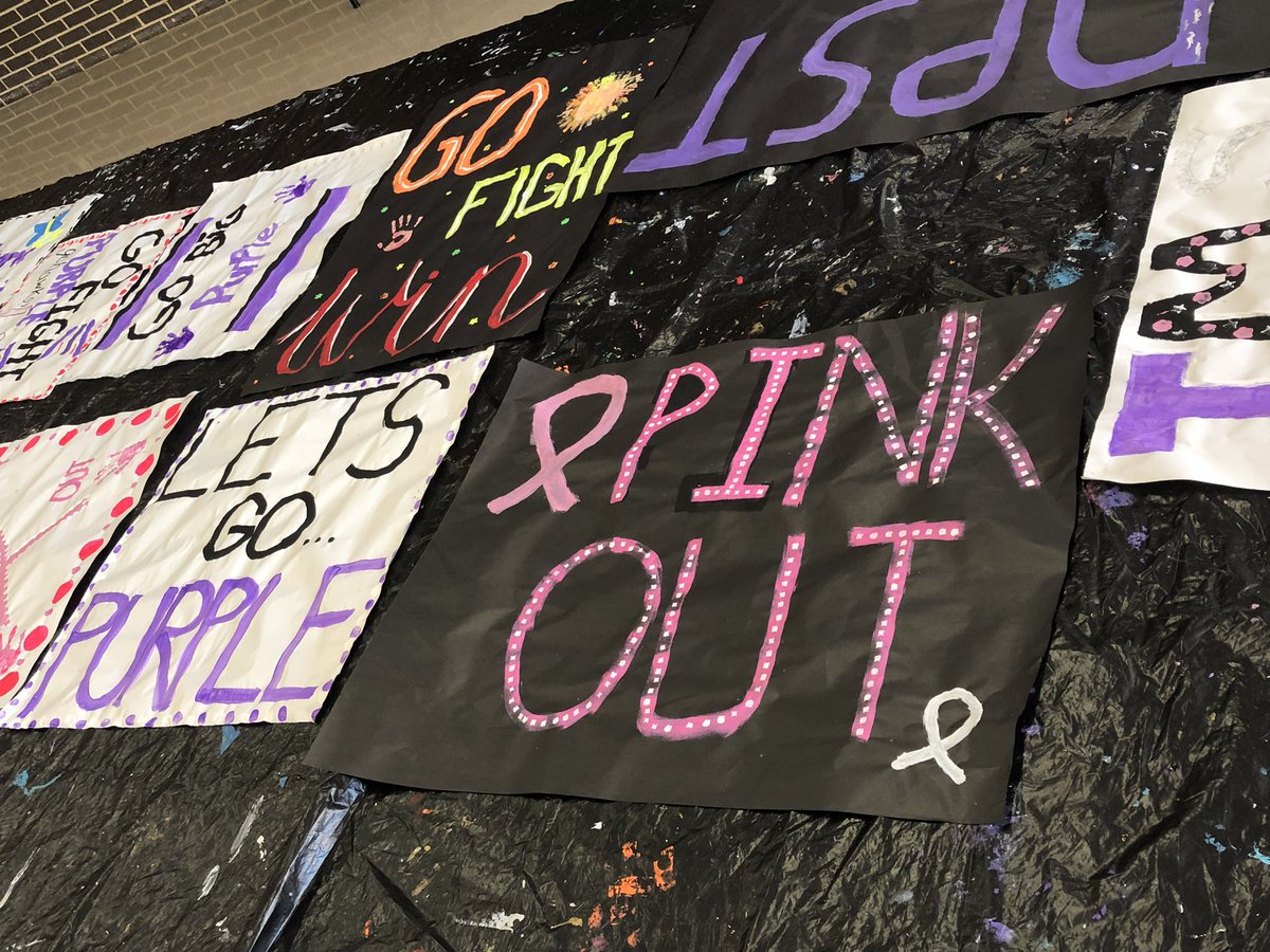 cheryl_newton_'s tweet photo. TMS cheer is ready to pump up that school spirit this year! Love the creativity and the bonding that takes place on Paint Night. @TimberviewMS @KISDAthletics #OneTimberview @TMSHawksCheer #SoarToTheTop https://t.co/NGTRNJl1Qb