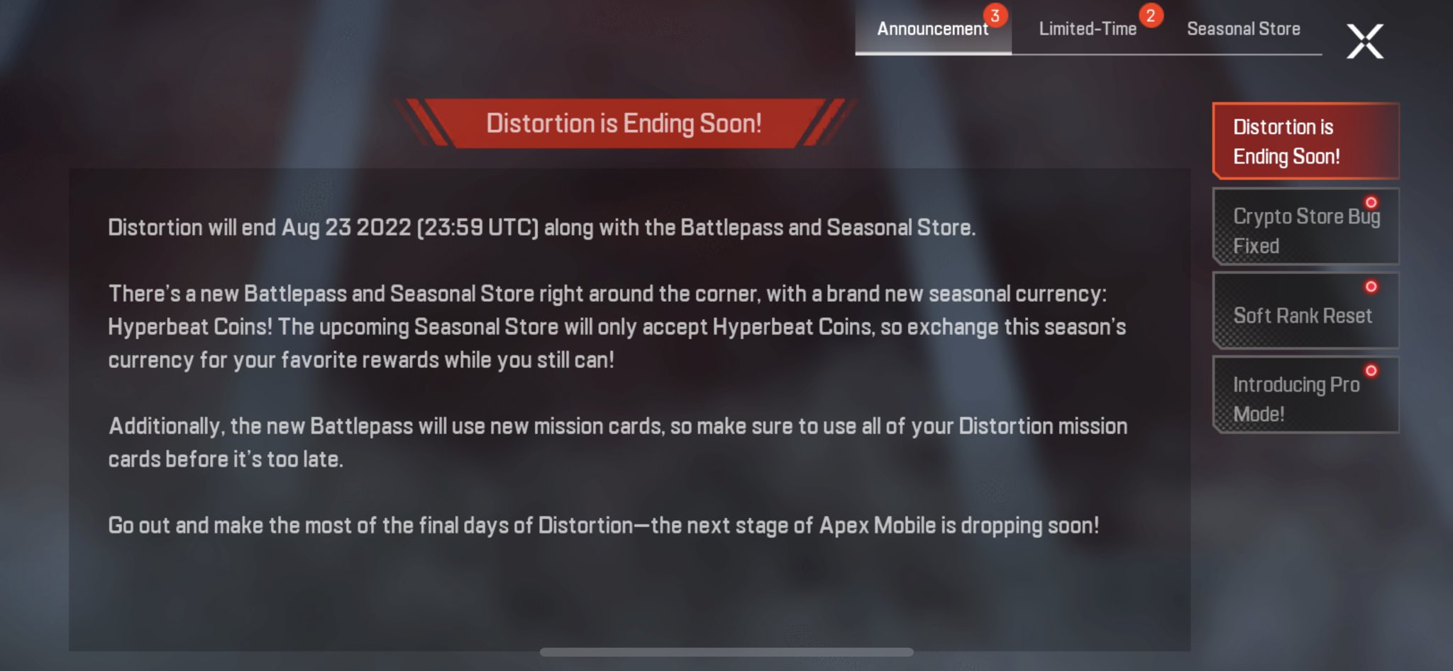Apex Legends Mobile Season 2: Distortion, all details