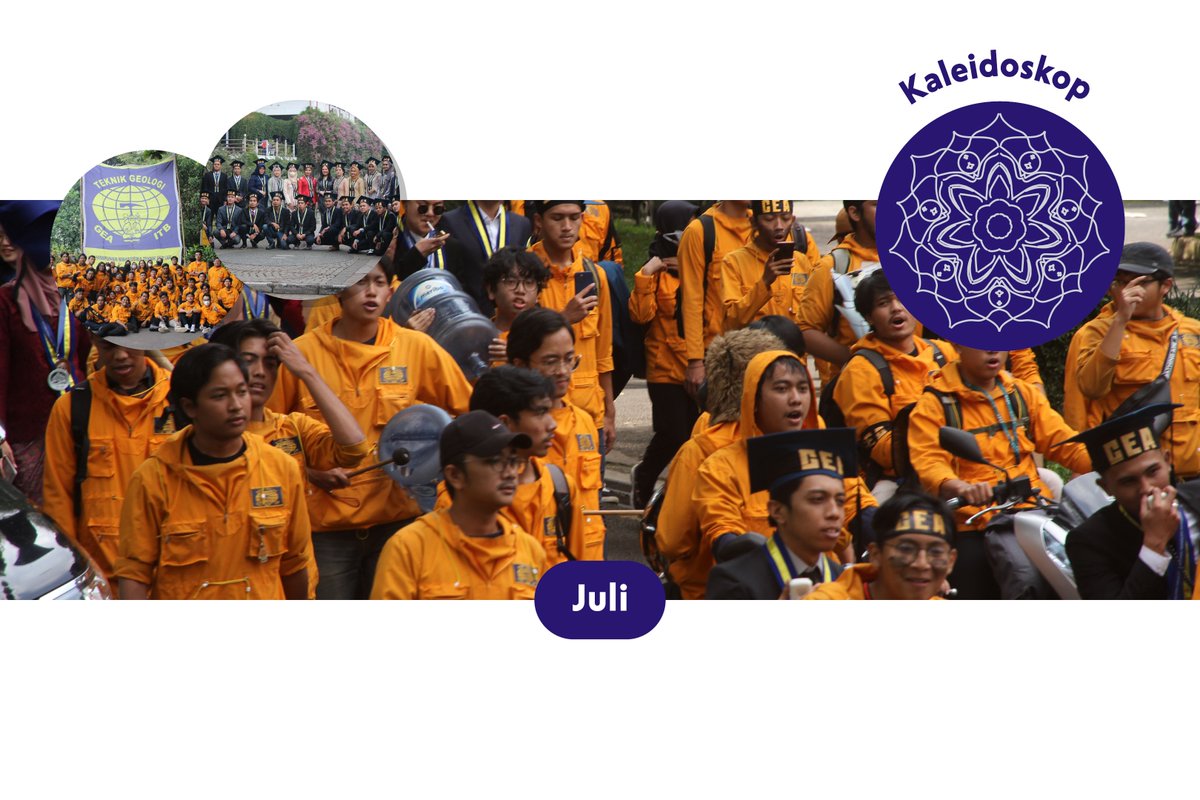 suaraGEA's tweet photo. [KALEIDOSKOP JULI 2022]

Pada bulan Juli yang lalu, kami BPH HMTG "GEA" ITB 2022/2023 telah menjalankan strategi dari masing-masing Bidang dan Departemen. https://t.co/uamNcX3tko