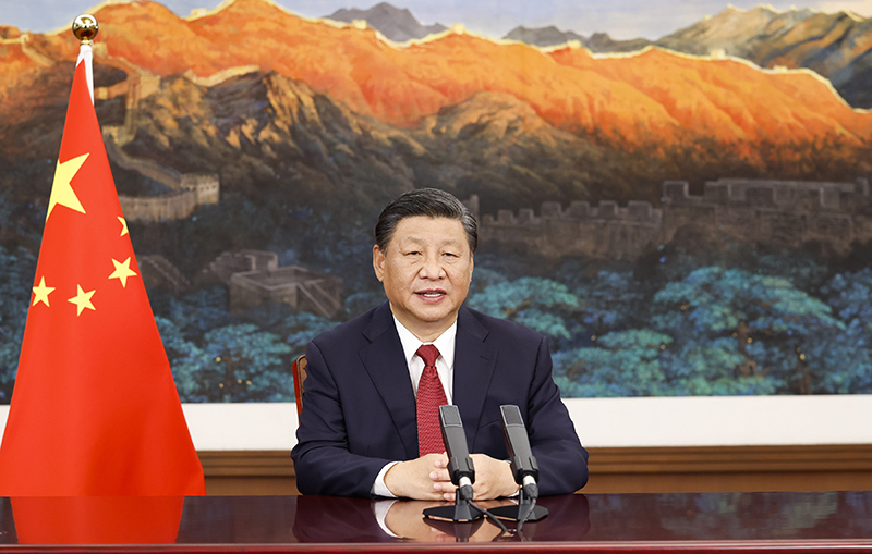 PDChinese's tweet photo. 【習近平向國際民間社會共同落實全球發展倡議交流大會致賀信】8月12日，中共中央總書記、國家主席習近平向國際民間社會共同落實全球發展倡議交流大會致賀信。（資料圖）https://t.co/nLc8lx0UtD https://t.co/Lvx5pq4sYX