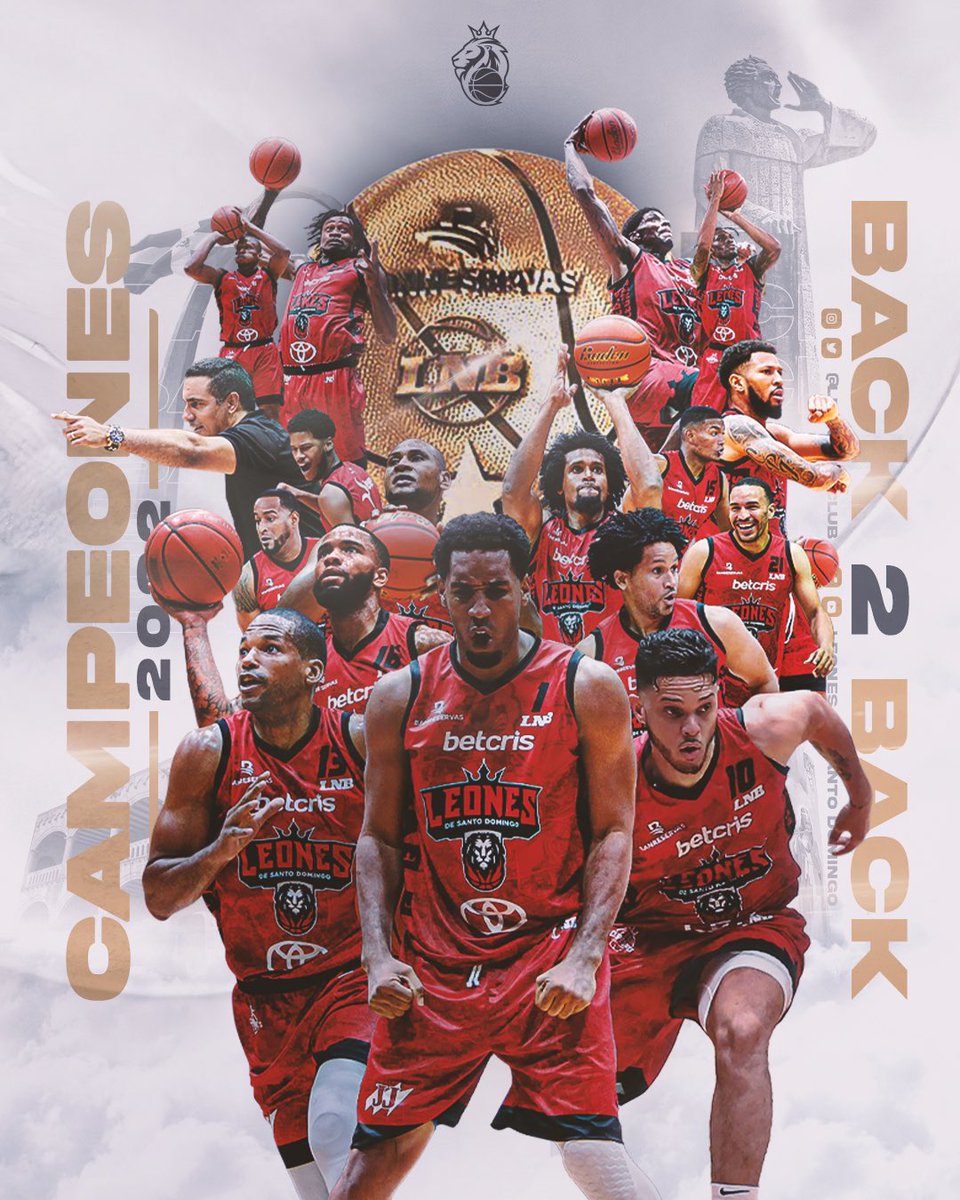 ¡Somos Campeones back to back!

Los mas ganadores de la era LNB.

#tamoencima #lamanada #leones