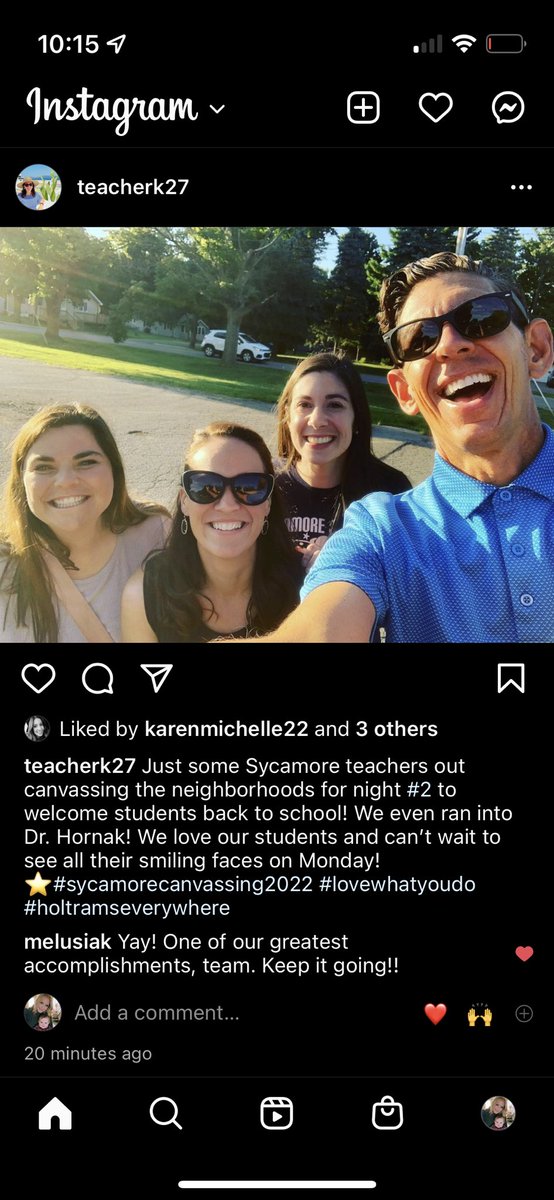 Can hardly express how much I love the ⁦<a href="/HoltPublicSch/">Holt Public Schools</a>⁩ Sycamore OG! Way to carry on the tradition...home visits and canvassing the neighborhoods you serve. Love it! Have a super start to the 22-23 school year.