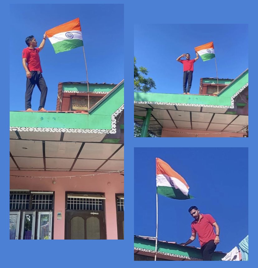 rvikas171's tweet photo. मेरी शान तिरंगा है 🇮🇳मेरी शान तिरंगा है 🇮🇳
Moments from#HarGharTiranga  campaign. 
Celebrate 75 years of Indian independence. #TirangaMeraAbhiman #NarendraModi #HimachalPradesh #lambagaon https://t.co/mNu6wnVL9V