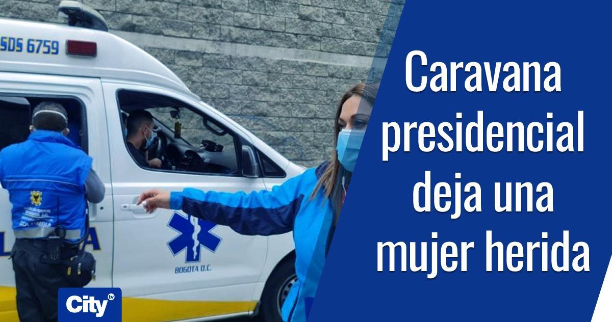Citytv's tweet photo. 🚨 El accidente ocurrió en Bogotá, en la tarde de este viernes. La mujer permanece en observación. Esto fue lo que pasó ➡️️ https://t.co/CkUrgPbIgH https://t.co/myvLwbHyas