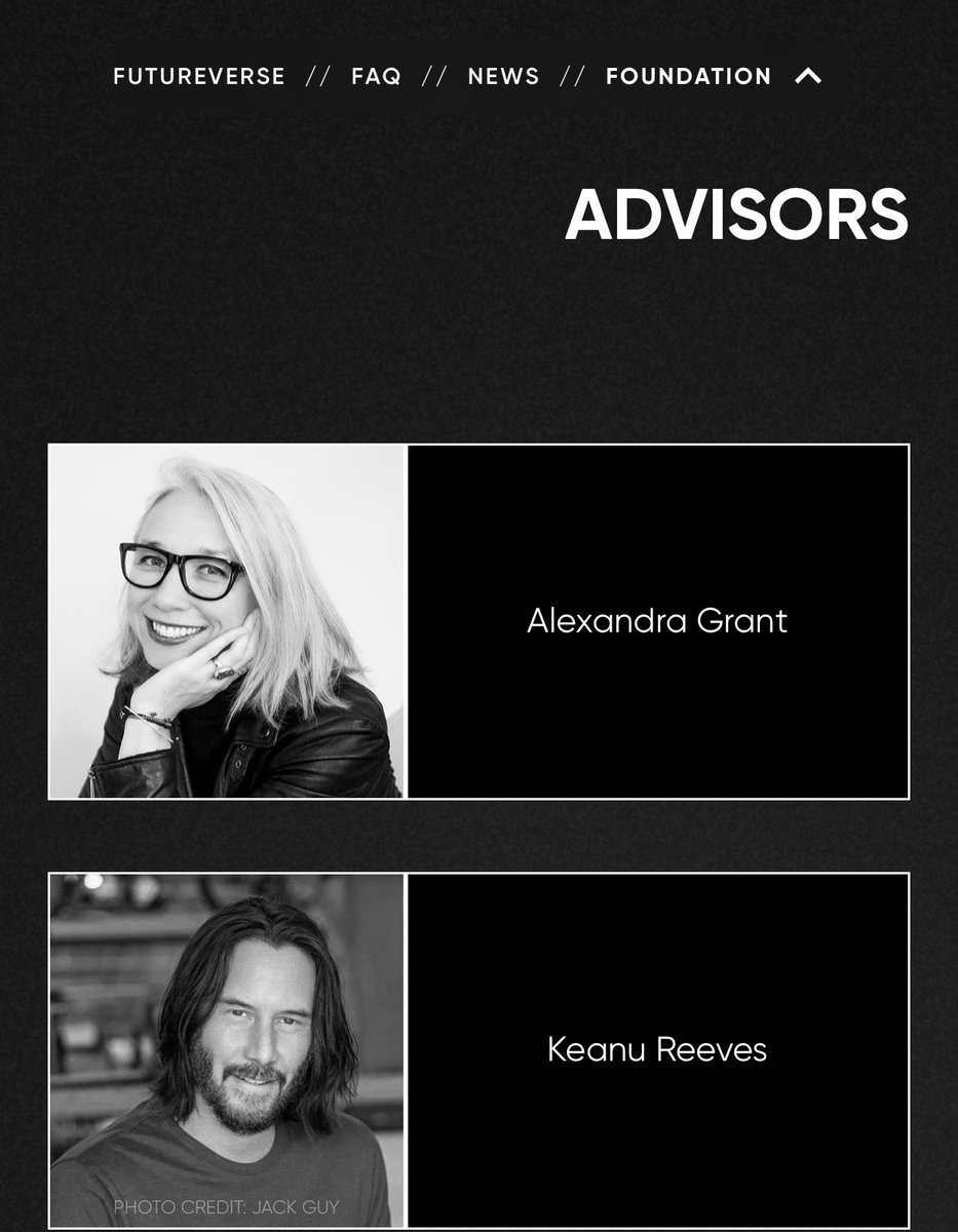 Jessica07476852's tweet photo. Abrieron la cuenta de Twitter en mayo 2022 cuando anunciaron a la junta de #futureversefundation pero todo estaban confabulados hace tiempo. #alexandragrant #KeanuReeves #rahilla #ponzischeme #fraud #scammer https://t.co/gyZ0fMfHfp