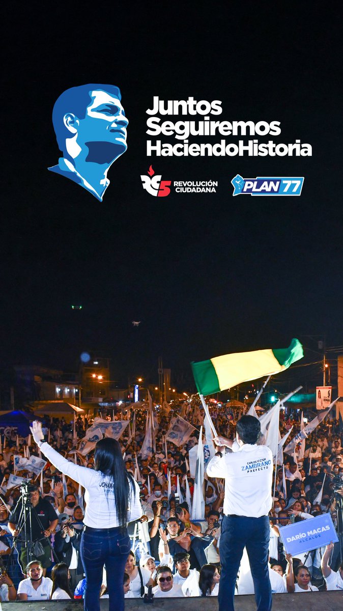 JohanaGranda84's tweet photo. ¡Feliz día jóvenes de mi patria 🇪🇨!
Hoy, en el #DiaInternacionalDeLaJuventud y junto al futuro Prefecto @CavoZambrano, asumimos la responsabilidad de luchar por un futuro de bienestar para #ElOro.
La #RevoluciónCiudadana volverá y el pueblo gobernará ✊🏽.
#ElOroConLaRC5 #Plan77 https://t.co/nLVL1HoR8I