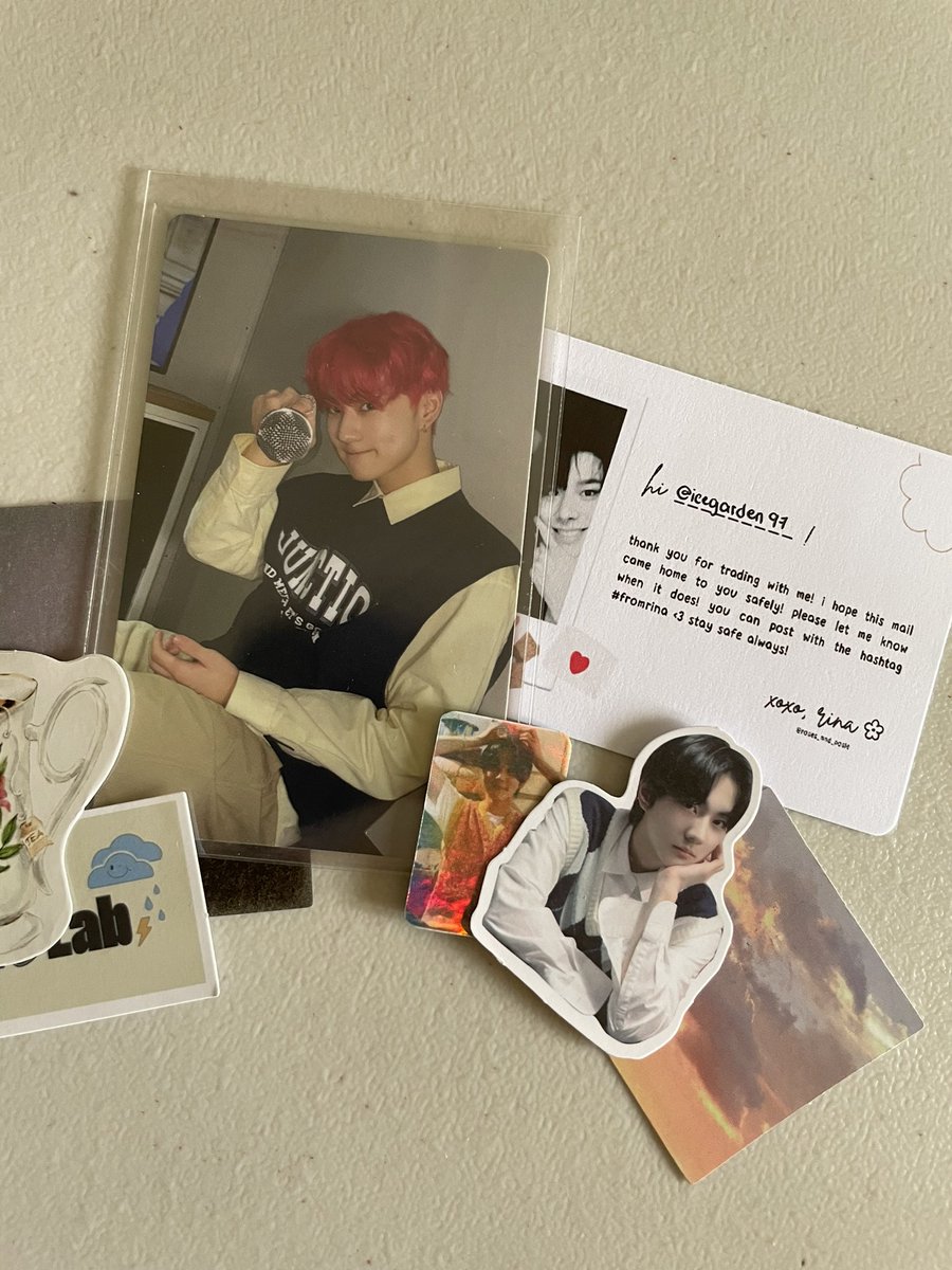 wonienja's tweet photo. #ifotrades | #fromrina
hello @roses_and_posie, jungwon just arrived this morning! tysm for packing it safely! ‘til the next one! 🫶🏻✨ https://t.co/Ls60X1rkpK