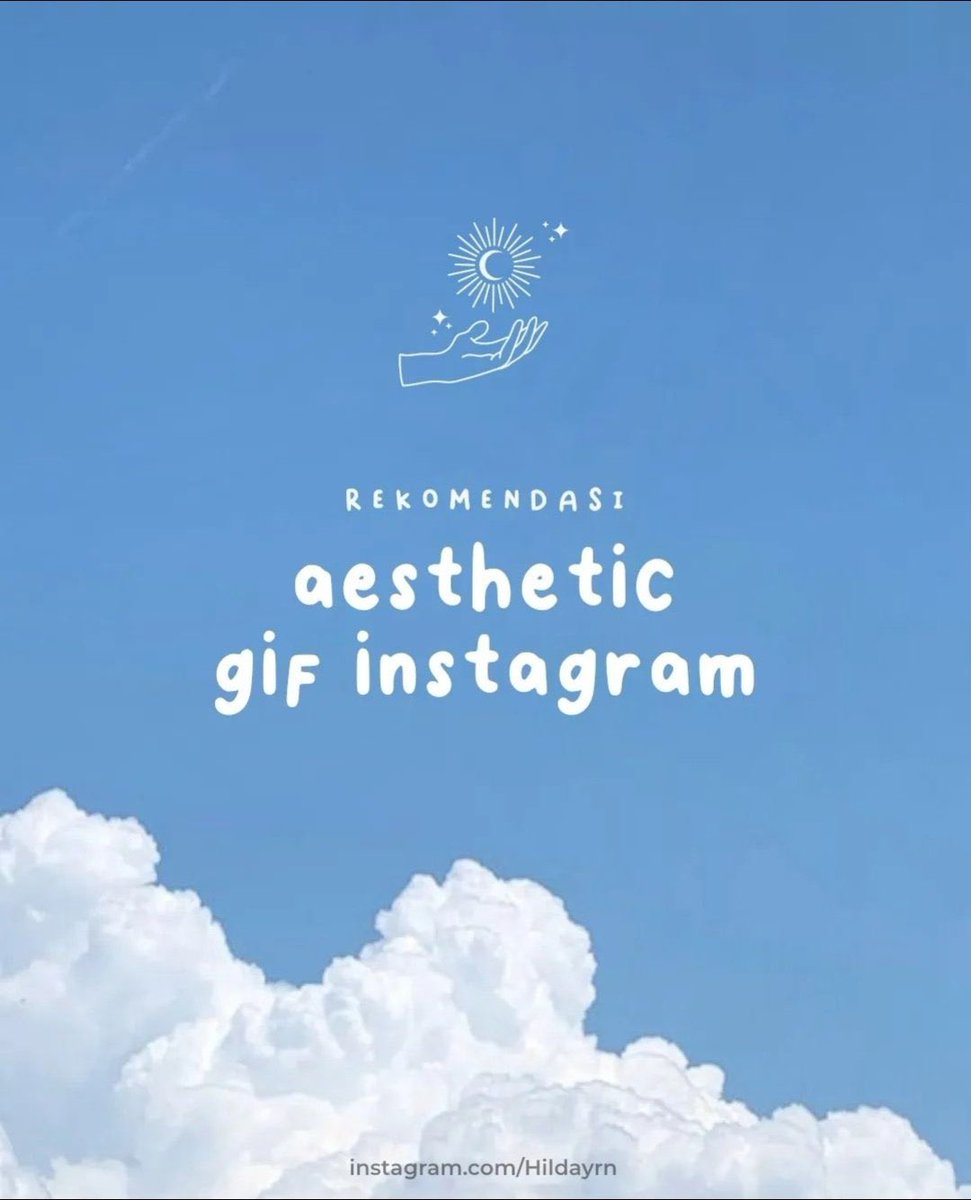 Bestiewajibtau's tweet photo. Rekomendasi Aesthetic Gif Instagram

A Thread https://t.co/rUEY6Nk34N