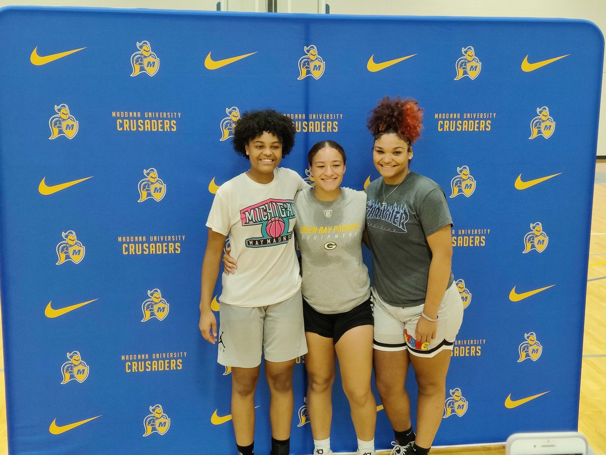 Raigen Golden (@raigengolden) on Twitter photo Had a wonderful time at Madonna's Elite Camp today. Thank you coaches and players for a great camp. Thank you for the opportunity to continue my academic and athletic career at your university..
<a href="/CoachJobey/">Coach Obey</a>
<a href="/kyarber5/">Kerri Yarber</a>
<a href="/gowaverly/">Waverly Athletics</a>
<a href="/unseenballer17/">Zylah Carter</a>
<a href="/MariahnaMcConn1/">Miah McConnell</a> Had a wonderful time at Madonna's Elite Camp today. Thank you coaches and players for a great camp. Thank you for the opportunity to continue my academic and athletic career at your university..
<a href="/CoachJobey/">Coach Obey</a>
<a href="/kyarber5/">Kerri Yarber</a>
<a href="/gowaverly/">Waverly Athletics</a>
<a href="/unseenballer17/">Zylah Carter</a>
<a href="/MariahnaMcConn1/">Miah McConnell</a>