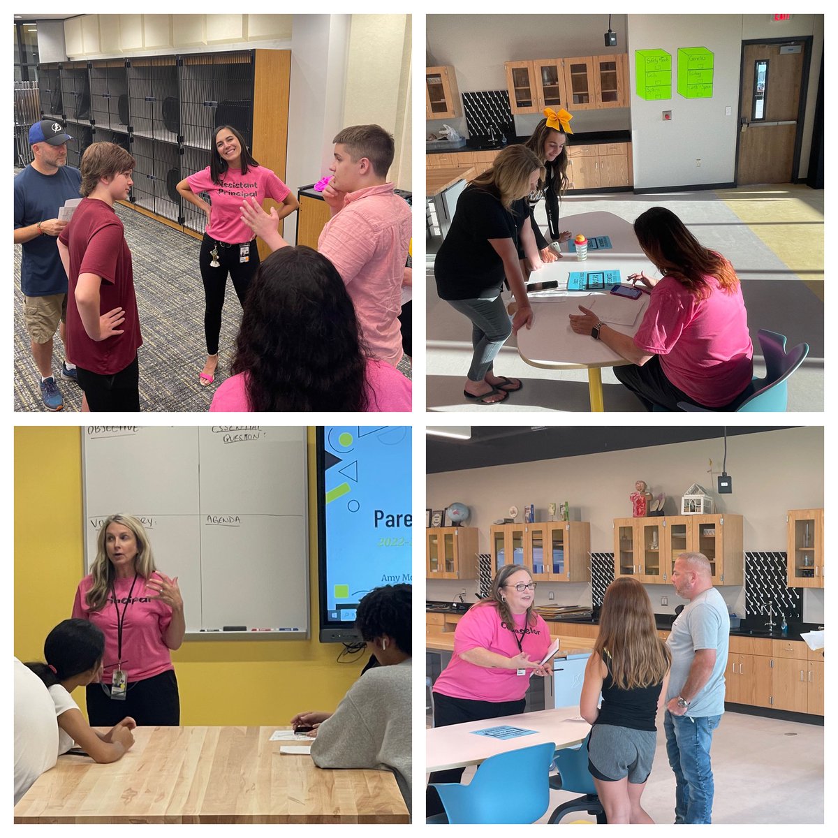 CrandallMiddle's tweet photo. Parent 411 and Schedule Pick-up was a success! Our staff is excited to welcome back our CMS Pirates! #beyouatcms https://t.co/CxKzX6TVAs