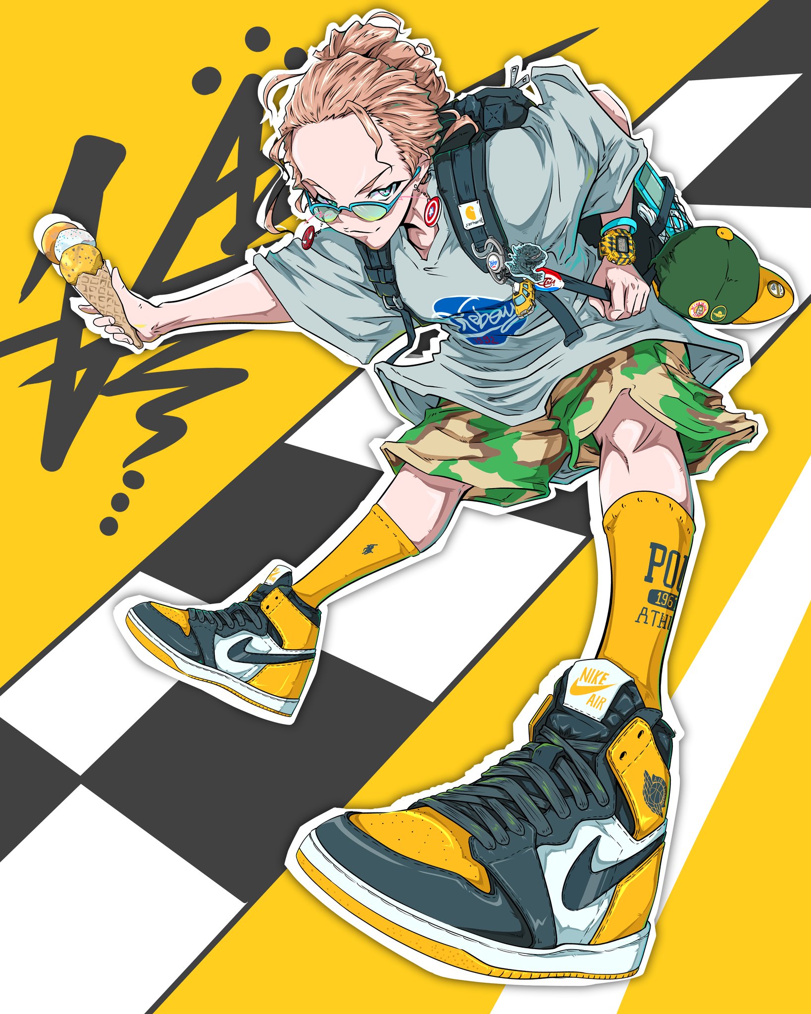 あんよチャン スニーカーイラストシリーズ 傑作選 Twitter