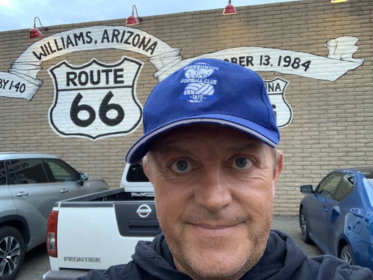 Robbie2001's tweet photo. @almajir All good in Arizona, but looking forward to getting back for the Watford game. KRO 💙 https://t.co/Uu7eAdzZgj