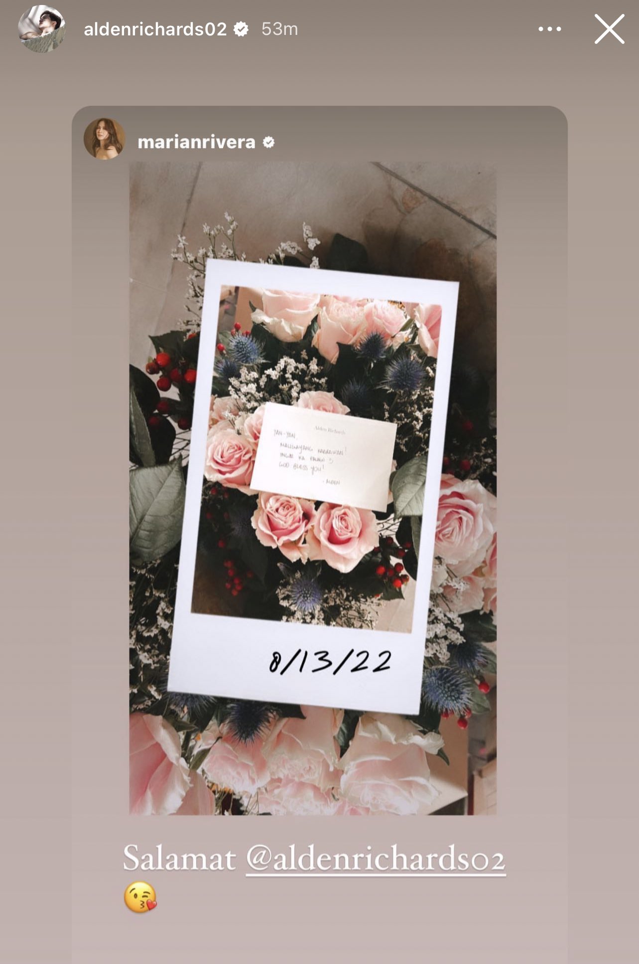 Happy birthday, Ms. Marian Rivera-Dantes     