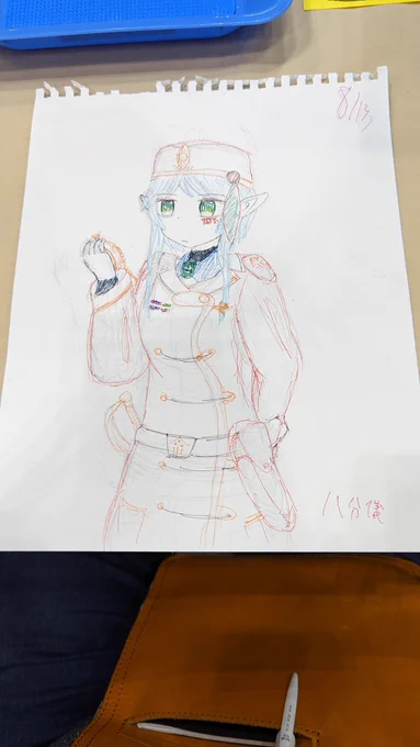 差し入れアートをもらった! 