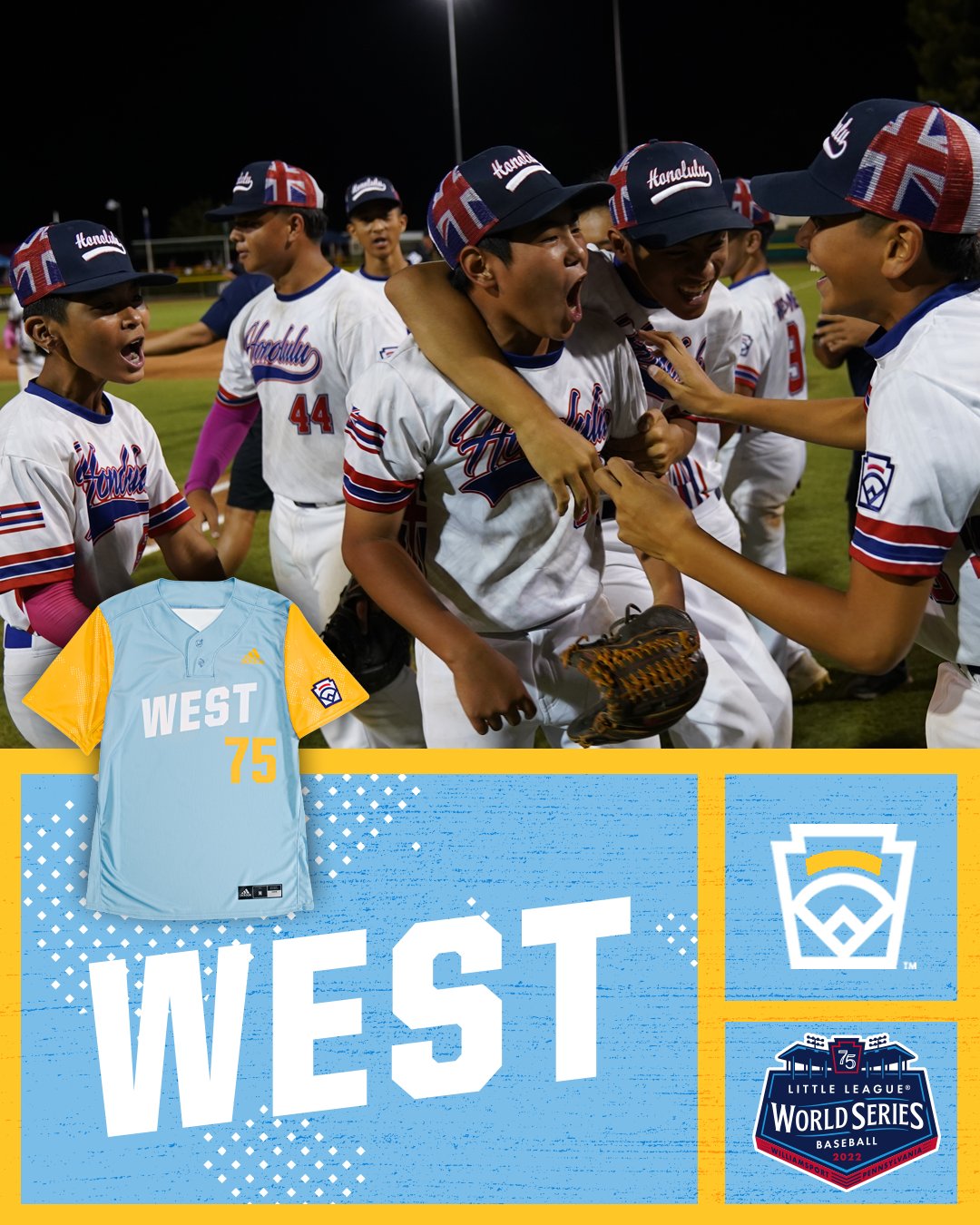 Little League on X: Honolulu (Hawaii) Little League has clinched the West  Region Championship and will return to Williamsport!   / X
