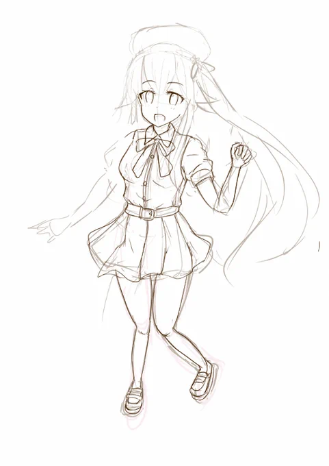 下書き消すのこわい 