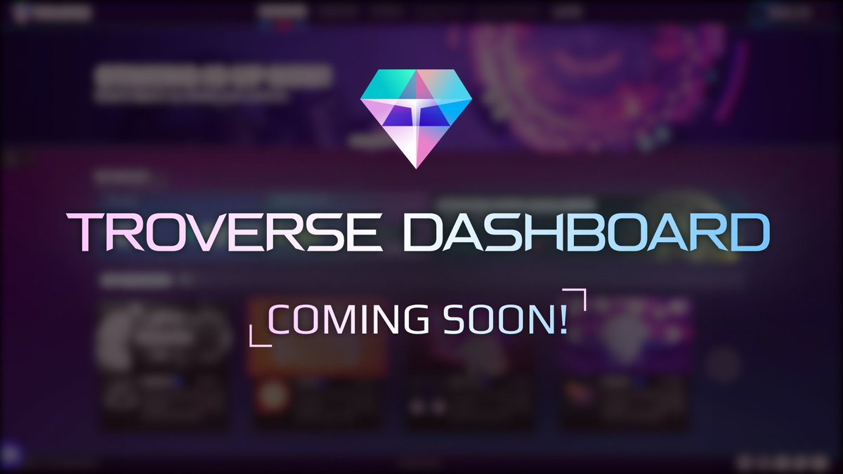 Hey Tromies!💎💙

#Troverse Dashboard is almost ready to launch🚀

Planet Staking is coming up next week🪐🌎

Stay tuned🔥
