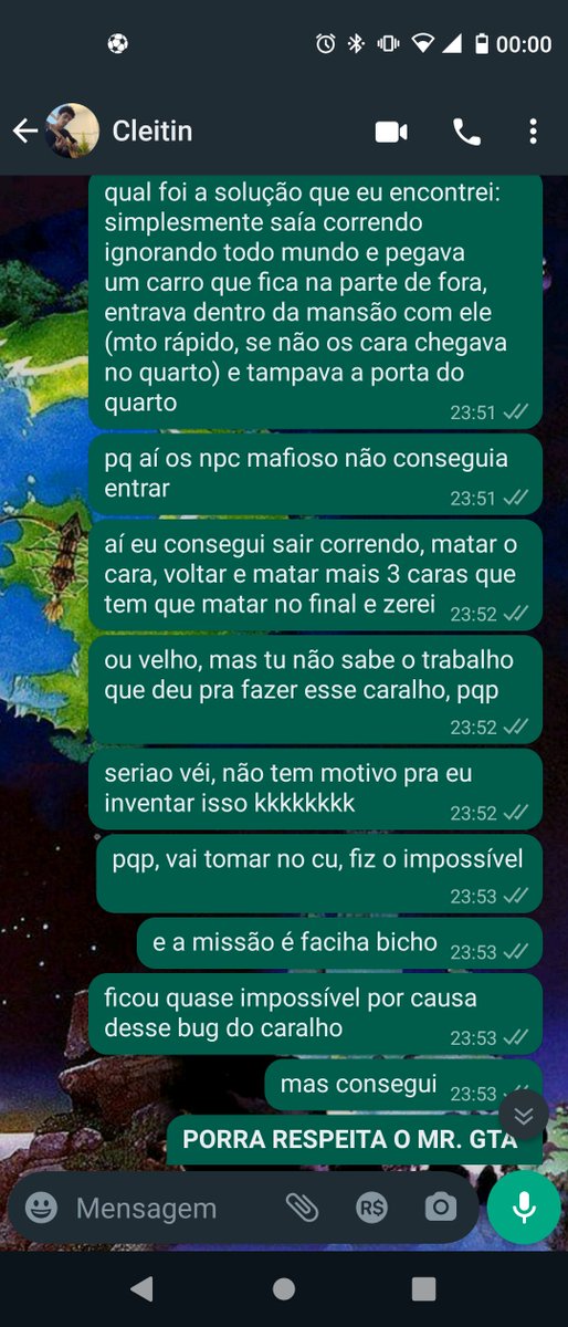 jimmorrison3727's tweet photo. @bruno__wil Oi amigo, tudo bão? Eu sei que esse seu tweet é antigaço, mas eu procurei justamente alguém que tava passando por isso com o GTA Vice city pra Android. Cara, eu consegui zerar o jogo mesmo com esse problema... Olha esses prints aqui https://t.co/aG5gcZCCC7