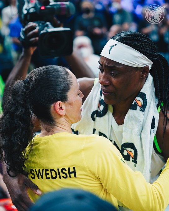 Sylvia Fowles e Sue Bird